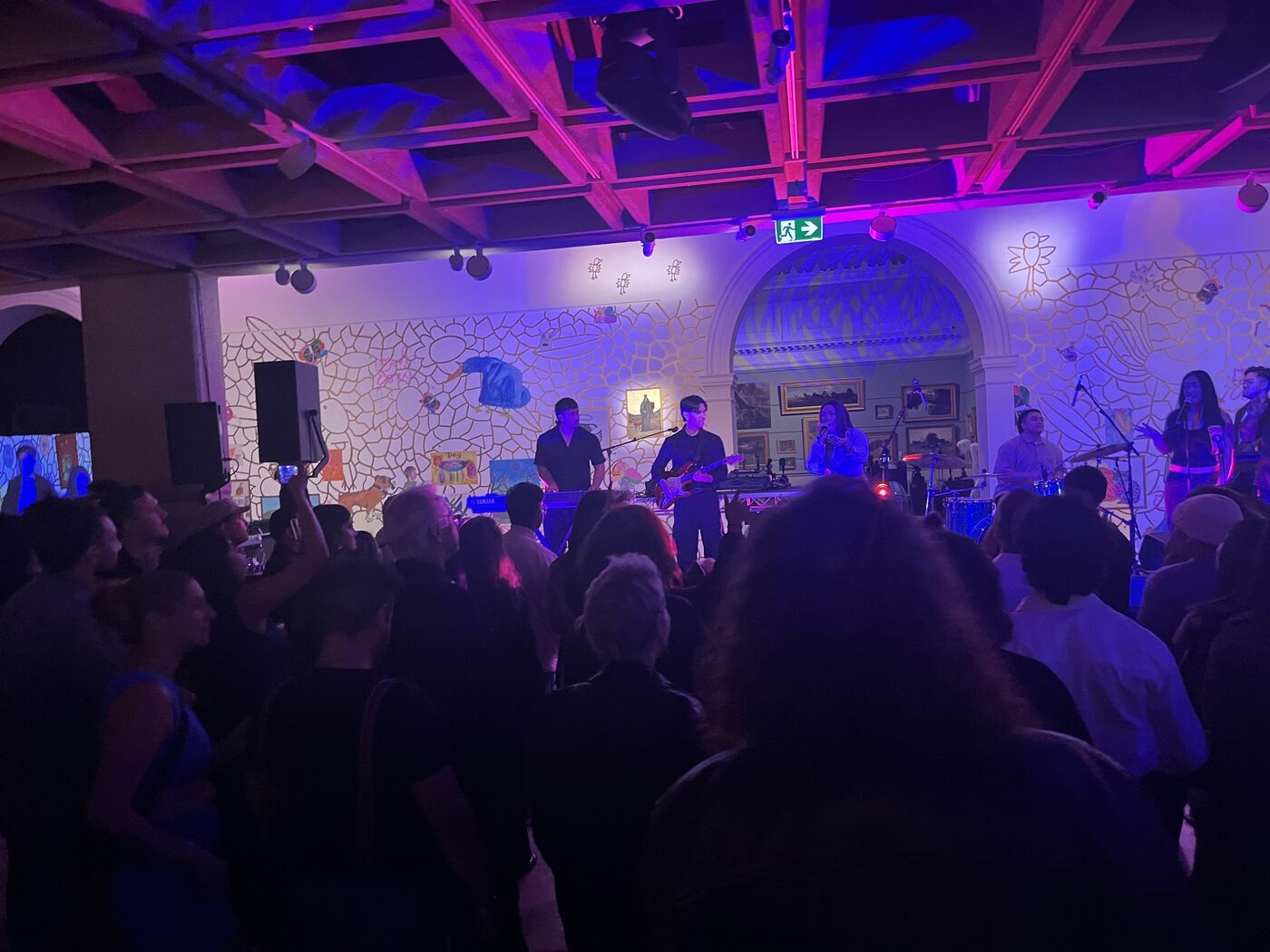 Live music on the night