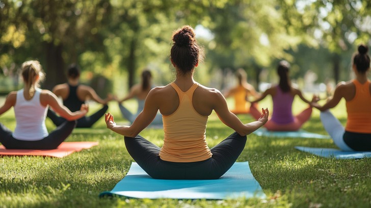 Yoga Session & Conversation